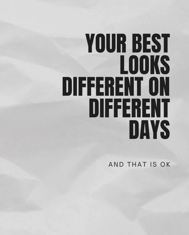 Performance varies sometimes and that is normal. Dwelling on it or fighting it won’t help. Take note, find what’s missing and show up better next time.
.
.
.
.
#personaltrainerlife #oneononecoaching #fitlife #coachingtips